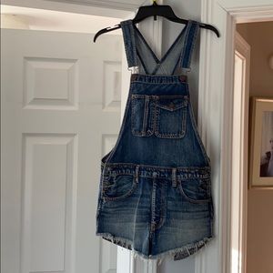 American Eagle Denim Overalls